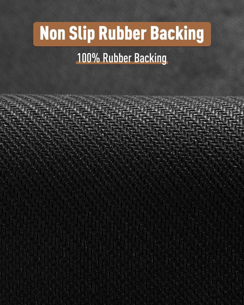 Rubber‑Backed Non‑Slip Stair Treads