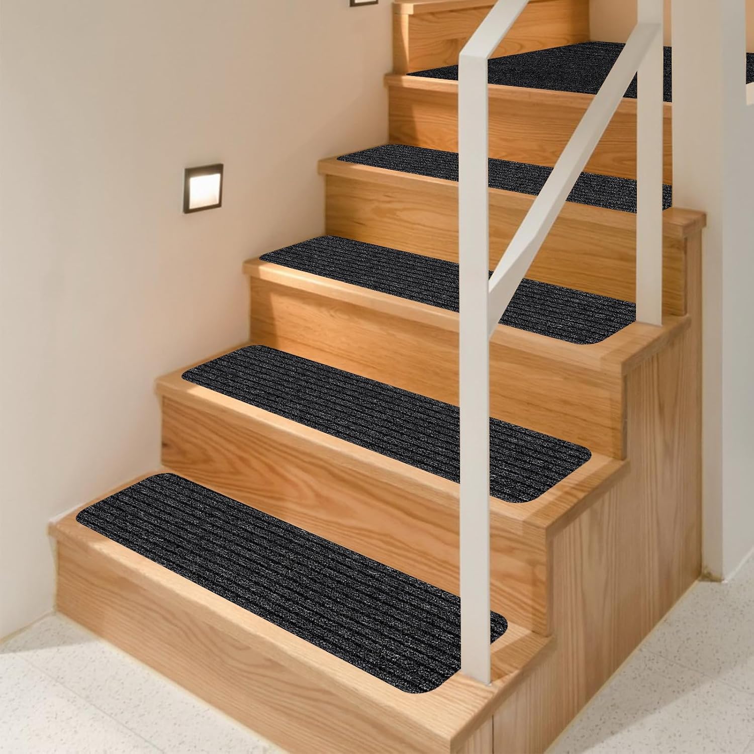 15‑Pack Non‑Slip Indoor‑Outdoor Stair Treads