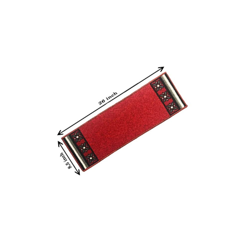 7‑Pack Rubber‑Backed Non‑Slip Stair Treads