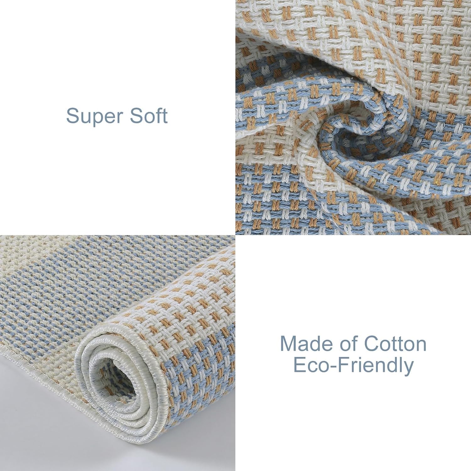 Striped Washable Indoor‑Outdoor Area Rug