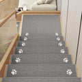 15‑Pack Gray Non‑Slip Stair Treads