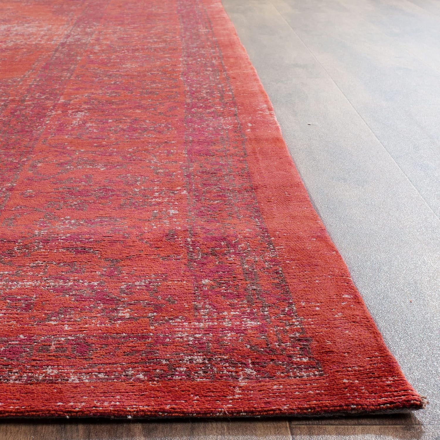 Vintage Medallion Cotton Area Rug