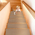 15‑Pack Rubber‑Backed Non‑Slip Stair Treads