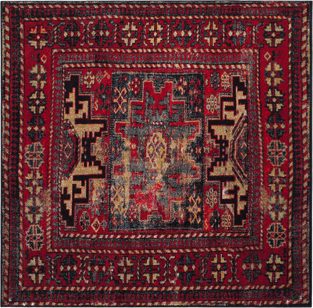 Vintage Persian Non‑Shedding Area Rug