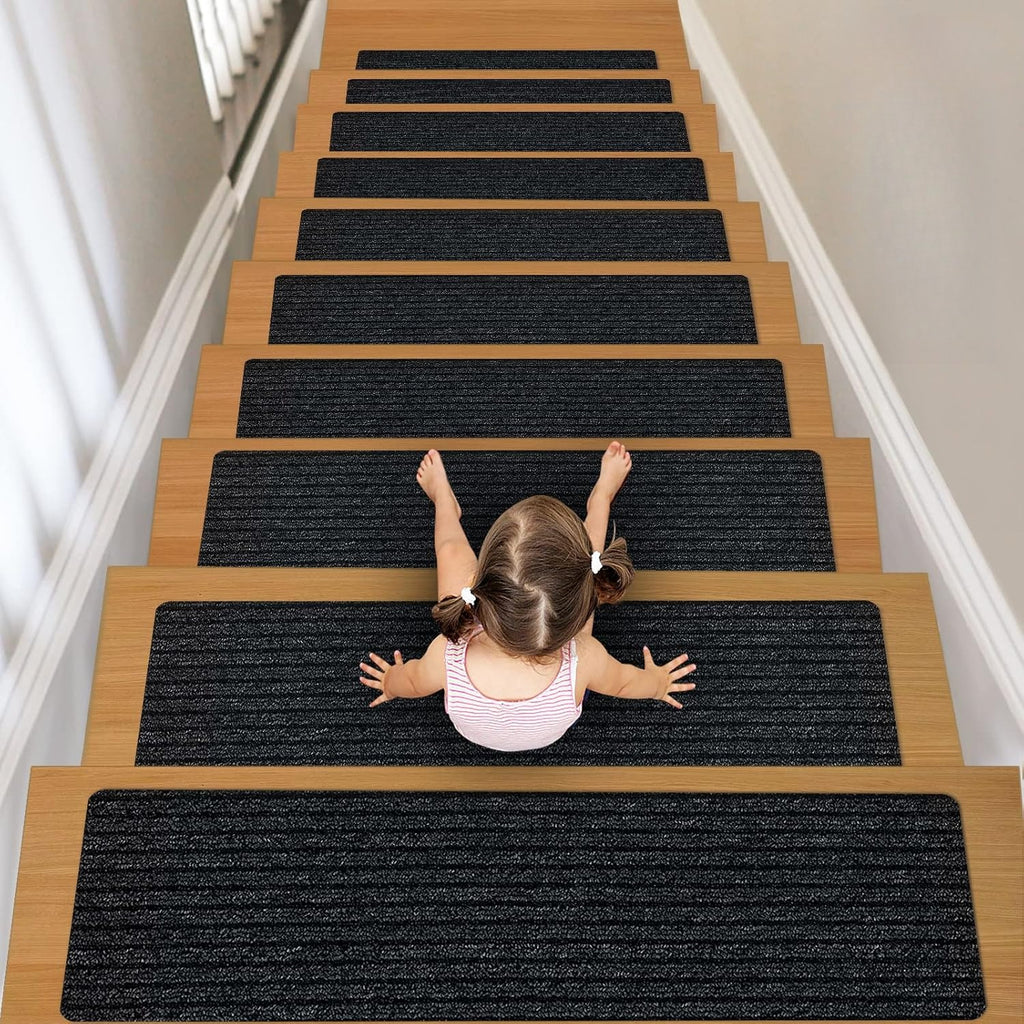 15‑Pack Non‑Slip Indoor‑Outdoor Stair Treads